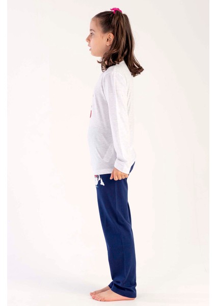 Kız Çocuk Uzun Kol Pijama Takım