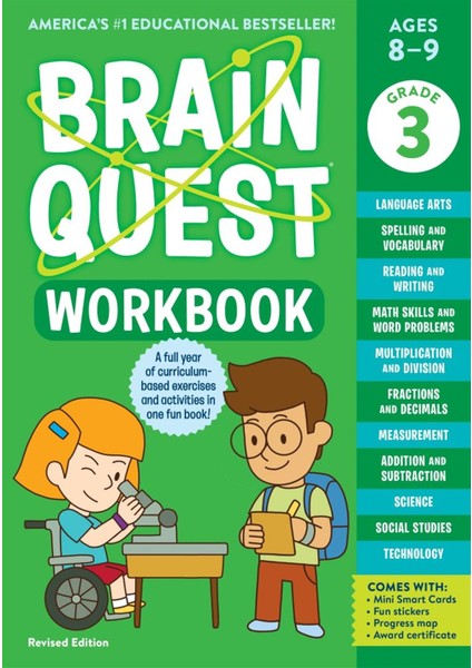 Brain Quest Wb Rev:grade 3: Ages 8-9