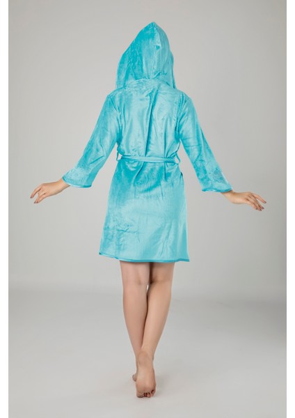 Nakışlı Pamuklu Bayan Bornozu fırsatları