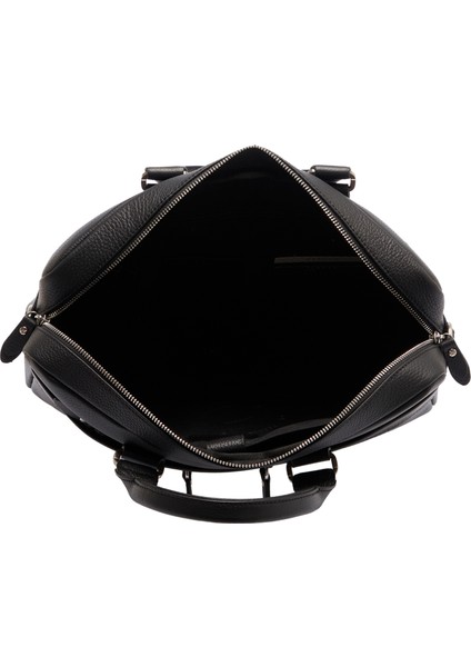 Siyah Hakiki Deri Erkek Evrak Çantası - S1EV00021476-A41