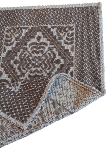 Eko Cotton Bukle Klozet Takımı 2 Pcs Sarma Kahve