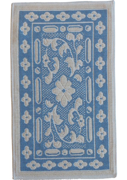 Eko Cotton Bukle Klozet Takımı 2 Pcs Sarmaşik Mavi̇ modelleri