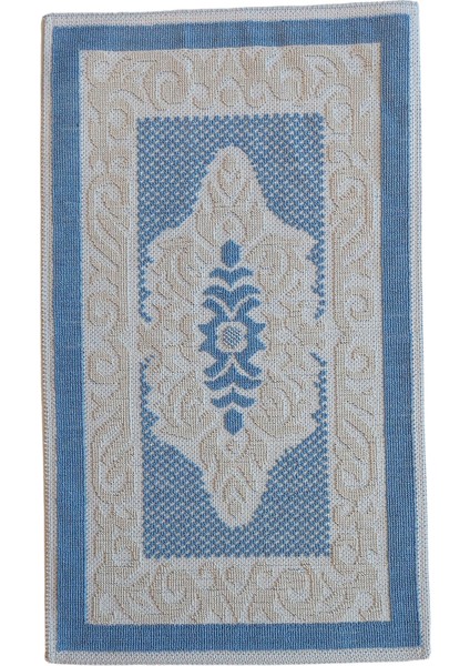 Eko Cotton Bukle Klozet Takımı 2 Pcs Osmanli Mavi̇