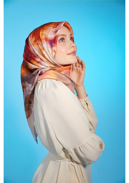 Sport Eşarp - 8645-04 - Armine Twill Eşarp