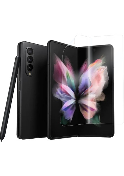 Samsung Galaxy Z Fold 3 Uyumlu Hizalama Aparatlı S-Fit Body Ekran Koruyucu