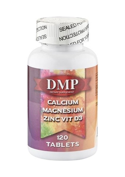 Calcium Magnesium Zinc Vitamin D 120 Tablet