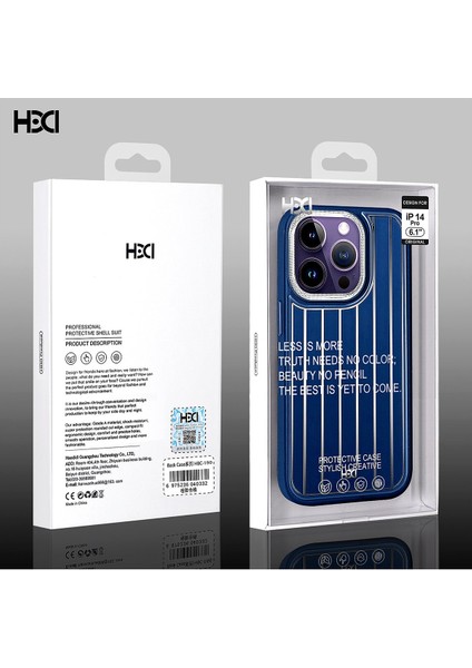 Apple iPhone 14 Pro (6,1) Kılıf HBC-190 Çok Şık Kolaj Kapak - Yeşil