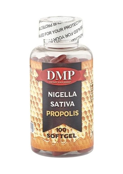 Çörek Otu Yağı Propolis 100 Softgel Nigella Sativa