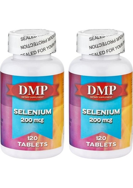 Selenyum 200 mcg Selenium 2 x 120 Tablet