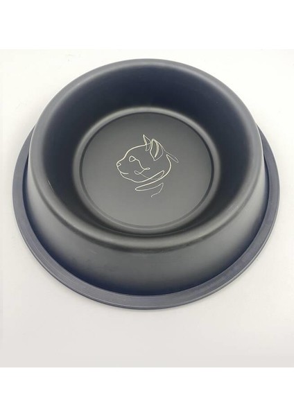 Desenli Çelik Mama ve Su Kabı 96 Oz