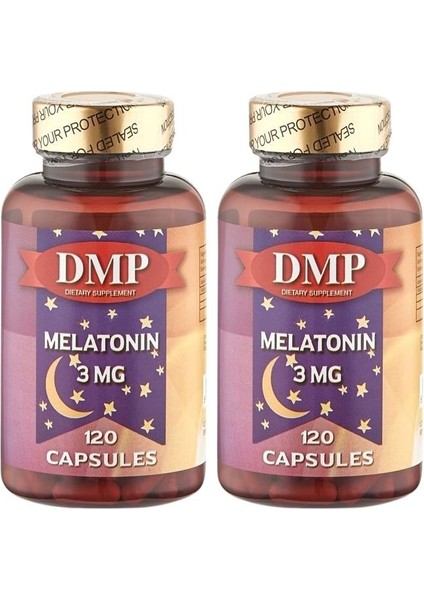 Melatonin 3 mg 2 x 120 Kapsül