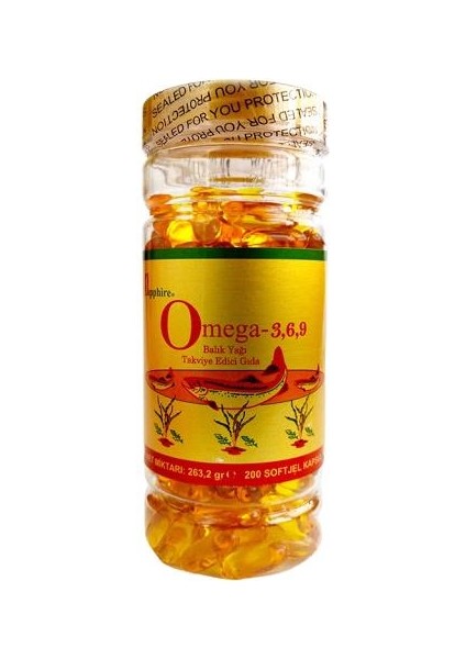 Omega 3-6-9 1000 mg 200 Softgel