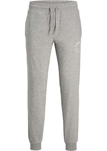 Jack & Jones Jpstgordon Jjwarrior Sweat Pants İm Erkek Gri Eşofman 12242594-Grey