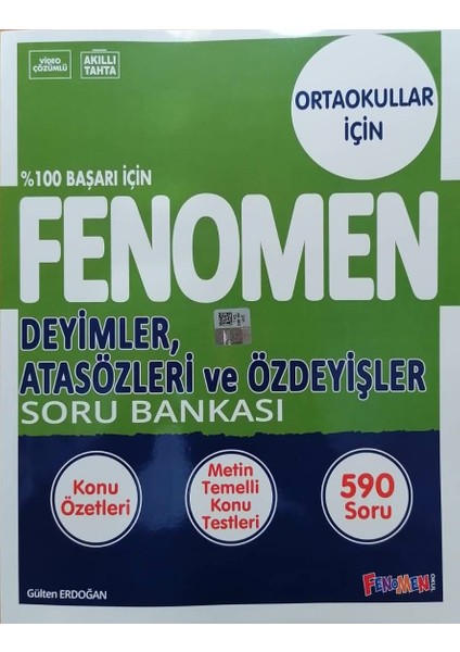 8.Sınıf LGS Yeni Baskı Deyimler Atasözleri ve Özdeyişler Soru Bankası