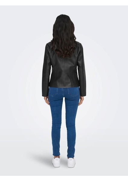 Onlnewmelısa Faux Leather Jacket cc Otw fırsatları