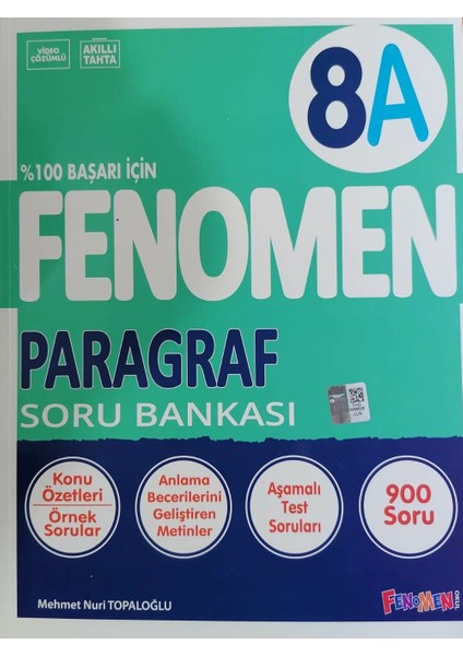 8.Sınıf LGS Yeni Baskı Paragraf - A Soru Bankası