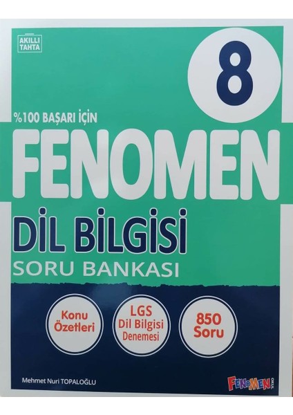 8.Sınıf LGS Yeni Baskı Dil Bilgisi Soru Bankası