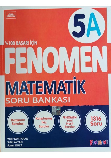 5.Sınıf Yeni Matematik - A - Soru Bankası