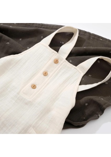 %100 Organik Müslin Cepli Salopet Bebek Tulum CSYM700 fiyatları