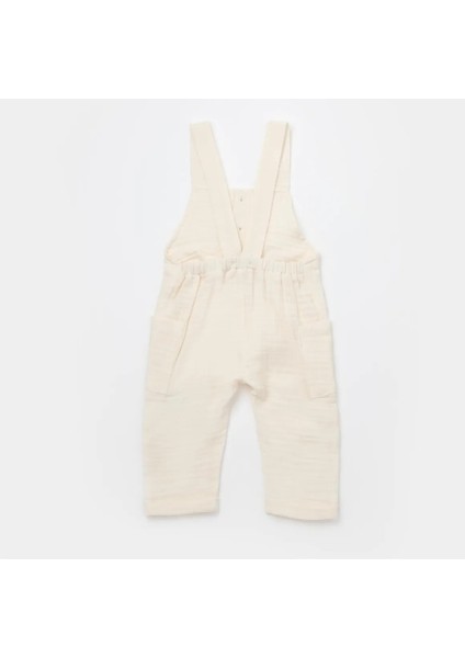 %100 Organik Müslin Cepli Salopet Bebek Tulum CSYM700 modelleri