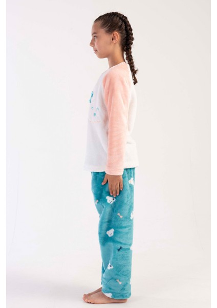 Kız Çocukwelsoft Uzun Kol Pijama Takım modelleri