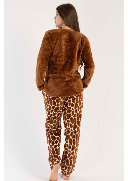 Kadın Welsoft Uzun Kol Ceblı Pijama Takım fırsatları