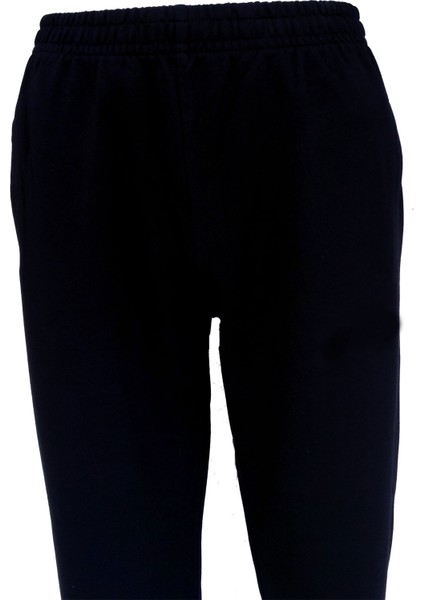 Lacivert Kadın Iki Iplik Flato Cepli Lyc Düz Paça Büyük Beden Eşofman Altı 130 fırsatları