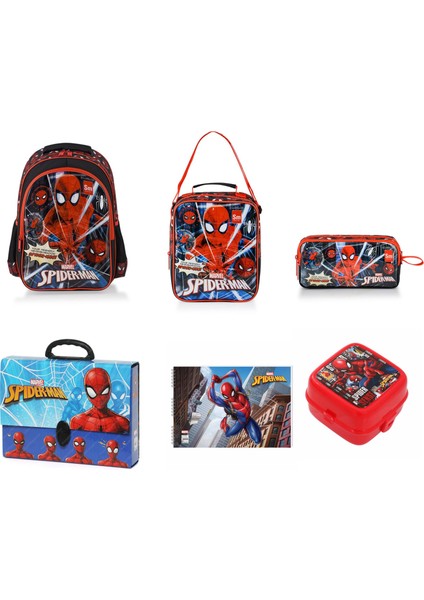 Spiderman Yeni Sezon 6 Parçalık Okul Seti