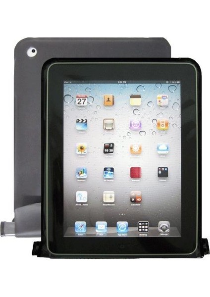 Ipad Uyumlu Su Geçirmez Kılıf-Siyah