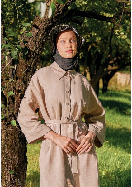 Vual Crash Şal Antrasit