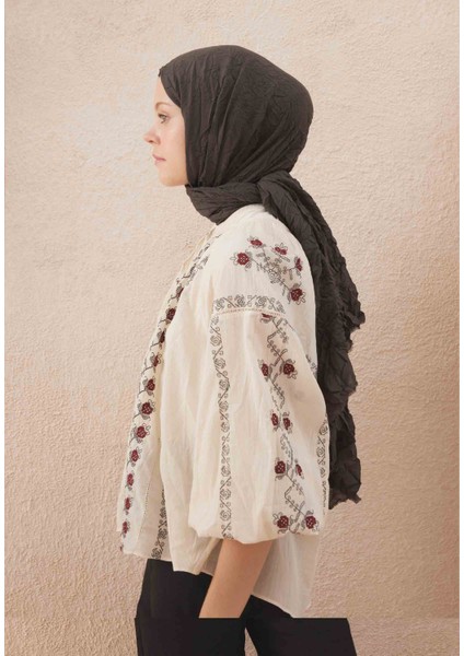 Vual Crash Şal Antrasit modelleri