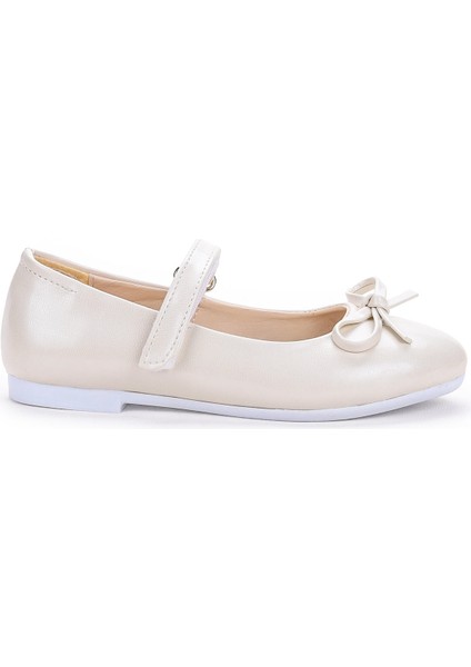 Barbe Cilt Fiyonklu Cırtlı Kız Çocuk Babet Ayakkabı fırsatları