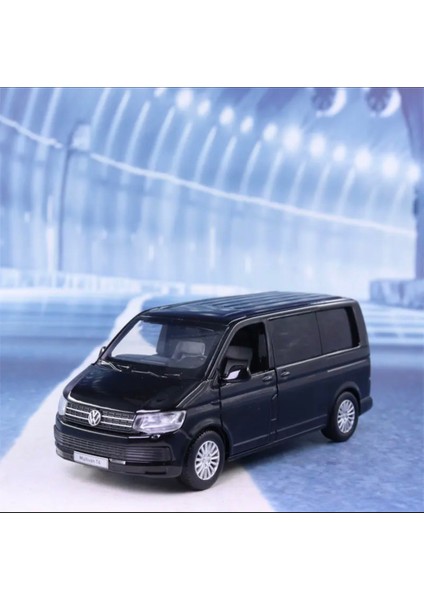 Vw Lisansli Transporter Maket Metal Araba Birebir Ayni Siyah