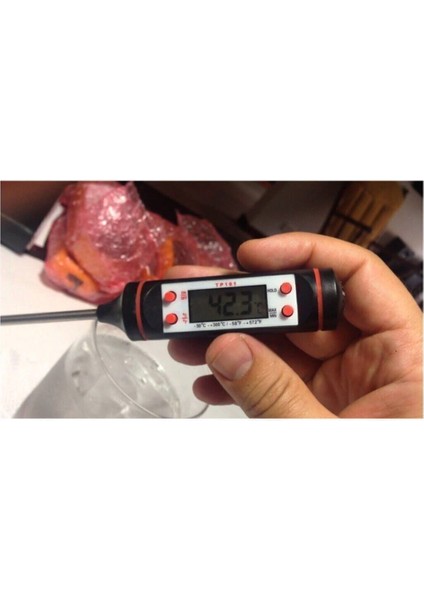 Dijital Gıda Mutfak Termometresi Sıcaklık Ölçer TP-101 fırsatları