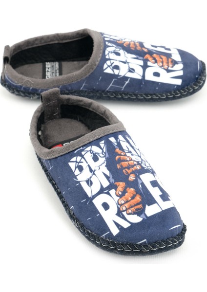 Kışlık Erkek Ev Içi Sessiz Taban Terlik