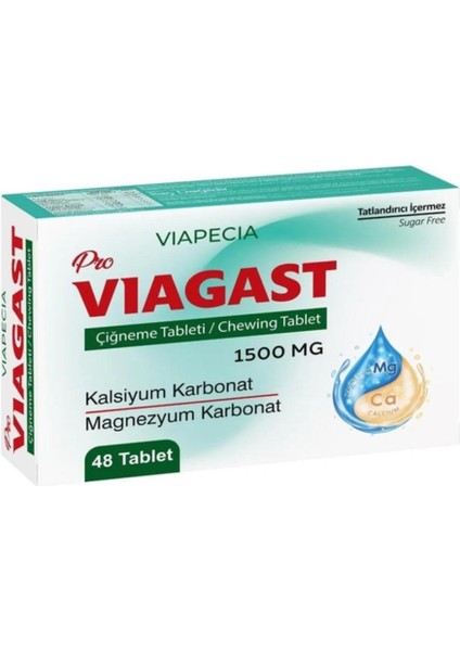 Pro Vıagast 48 Çiğneme Tablet