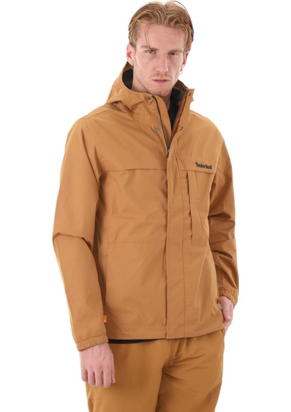 Water Resistant Shell Jacket Erkek Sarı Mont TB0A5XRSP471 fiyatları