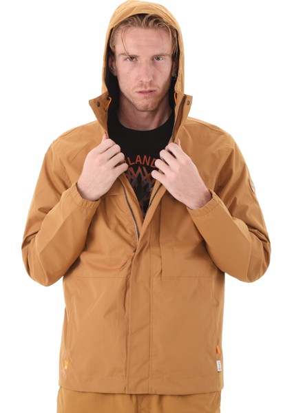Water Resistant Shell Jacket Erkek Sarı Mont TB0A5XRSP471 indirimleri
