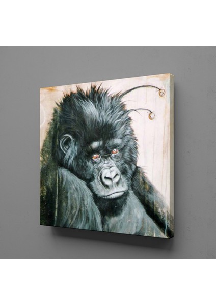 Goril Kanvas Tablo 100X100CM