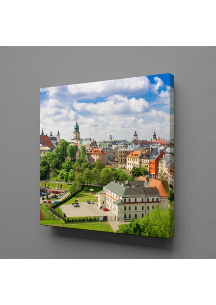 Lehçe Manzarası Kanvas Tablo 60X60CM