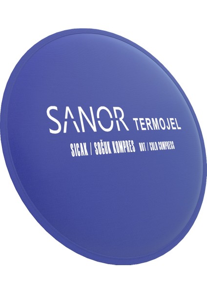 El Için Termojel - Sıcak Soğuk Kompres 9 x 9 cm - Kumaş Buz Jel - Yuvarlak Termojel 5 Adet