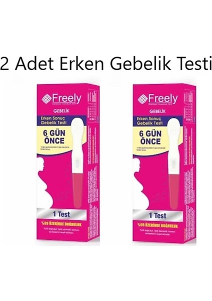 Erken Gebelik Testi x 2 Adet