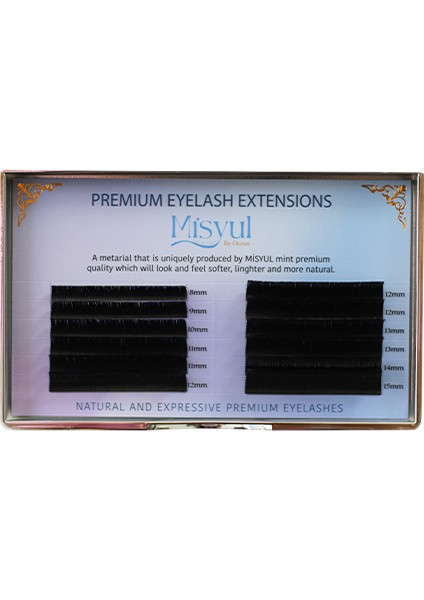 Doğal Ipek Kirpik (Mix Natural Eyelash) 0.07C