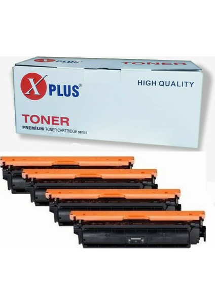 Hp CF360A Color Laserjet Enterprise M553X Chipli 4 Renk Ithal Muadil Toner Seti (6.300 Sayfa)
