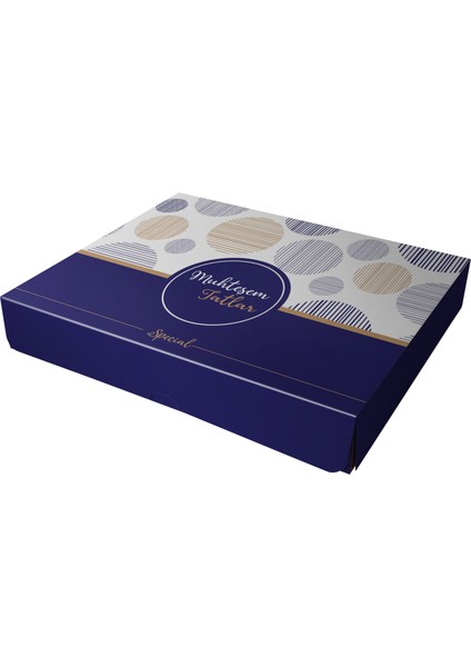 500 gr Baklava Kutusu (200 Adet) Muhteşem Tatlar - 217X125X040 mm BKL097