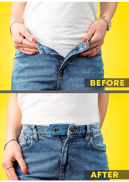 Akay Outlet Pantolon Etek Kot Bel Genişletici Kemer Düğmesi 1 Adet indirimleri