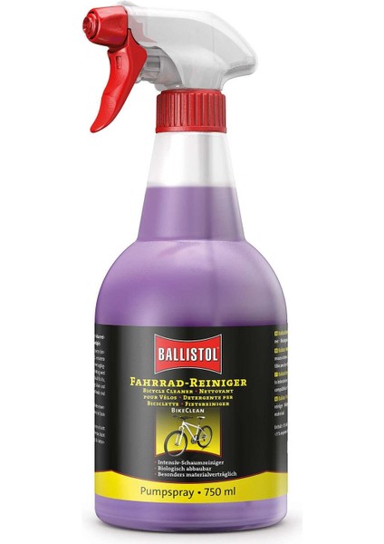 Bike Clean 750ML Seramik Zincir Yağı Bisiklet Temizleyici Sprey