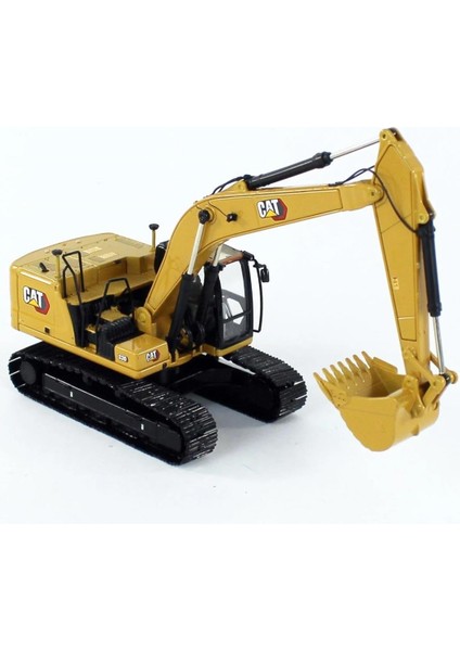 85585 1/50 Ölçek, Cat 330 Exkavatör, Sergilemeye Hazır Metal Iş Makinası Modeli
