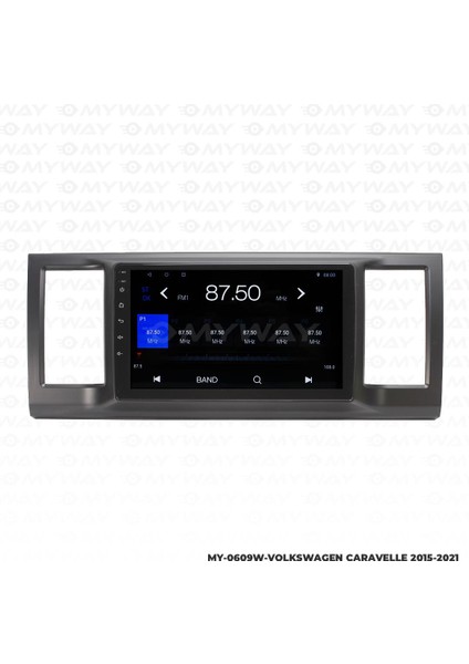 Volkswagen Caravelle Android 12 Multimedya Carplay 2gb RAM+32GB HDD 2015-2021 Navigasyon Ekran
