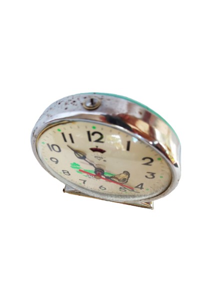 Kurmalı Antika Nostaljik Tavuklu Civcivli Masa Saati fiyatları